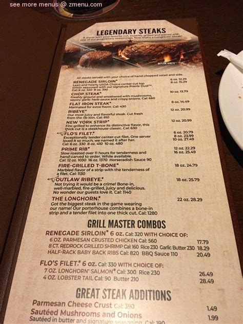 longhorn steakhouse lunch menu|longhorn steakhouse menu with prices and pictures.